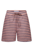 Alma-Shorts | Brauner Streifen | Shorts von Liberté