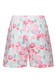 Alma Shorts | Mint Pink Flower | Shorts fra Liberté