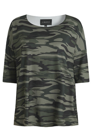 Alma T-Shirt | Dusty Camo | T-Shirt von Liberté