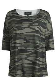 Alma Tshirt | Dusty Camo | T-Shirt fra Liberté