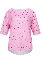 Alma Tshirt | Pink Cherry | T-Shirt fra Liberté