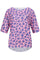 Alma Tshirt | Pink Purple Flower | T-shirt fra Liberté