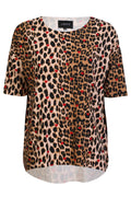 Alma T-Shirt | Lux Leo Rotes Herz | T-Shirt von Liberté