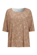 Alma Tshirt | Sand Paisley | Tshirt fra Liberté