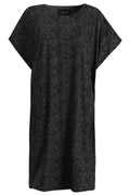 Alma Tunika | Schwarzgraue Spitze | Kleid von Liberté