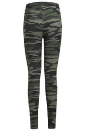 Alma Legging | Dusty Camo | Leggings fra Liberté