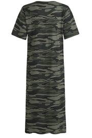 Alma Tshirt Dress | Dusty Camo | Kjole fra Liberté