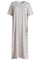 Alma Tshirt Dress | Ivory Cobolt Shell | Kjole fra Liberté