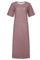 Alma Tshirt Dress | Brown Stripe | Kjole fra Liberté