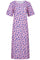 Alma Tshirt Dress | Pink Purple Flower | Kjole fra Liberté
