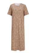 Alma Tshirt Dress | Sand Paisley | Kjole fra Liberté