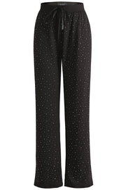 Alma Wide Pants | Black Simili | Bukser fra Liberté