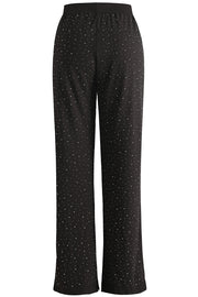 Alma Wide Pants | Black Simili | Bukser fra Liberté