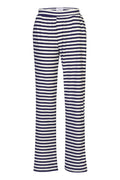 Alma Wide Pants | Blue Creme Stripe | Bukser fra Liberté