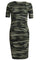 Alma Ss Turn Dress | Dusty Camo | Vendbar kjole fra Liberté