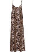Alma Long Strap Dress | Lux Leo | Kjole fra Liberté – nedsat