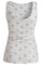 Alma Turn Top | Ivory Cobolt Shell | Top fra Liberté