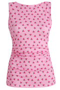 Alma Turn Top | Rosa Wassermelone | Bluse von Liberté