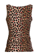 Alma Turn Top | Lux Leo Red Heart | Top von Liberté