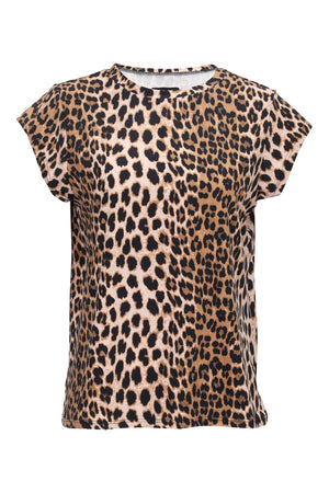 Alma U Tshirt | Lux Leo X Neon Orange | Tshirt fra Liberté