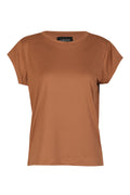 Alma U Tshirt | Milk Chocolate | Tshirt fra Liberté