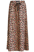 Alma Loose Skirt | Lux Leo Red Heart | Nederdel fra Liberté