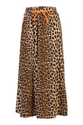 Alma Loose Skirt | Lux Leo X Neon Orange | Nederdel fra Liberté