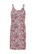 Alma Short Strap Dress | Pink Paisley | Kjole fra Liberté