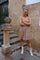 Alma Short Strap Dress | Sand Paisley | Kjole fra Liberté