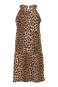 Alma Anni Dress | Lux Leo X Neon Orange |  Kjole fra Liberté