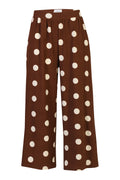Alma Culotte Pants | Brown Creme Dot | Bukser fra Liberté