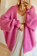 Ruffle Knit | Fuchsia – nedsat