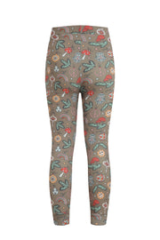 Alma Pants (Kids) | Smiley Peace Brown | Børne bukser fra Liberté