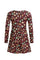 Alma Ls Babydoll Dress (Kids) | Ballerina Bordeaux | Børne kjole fra Liberté