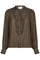 Zola Blouse | Brown | Bluse fra Neo Noir