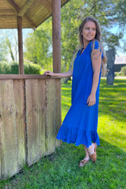 SunriseCC Dress | New Blue | Kjole fra Co' Couture