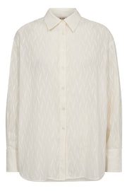 Britze Cotton Shirt  | Ecru | Skjorte fra Mos Mosh