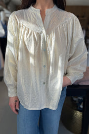 Tarah Shirt 85952 | Offwhite | Skjorte fra Marta du Chateau