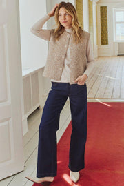 Sindy Jeans 206947 | Dark Blue Denim | Jeans fra Freequent