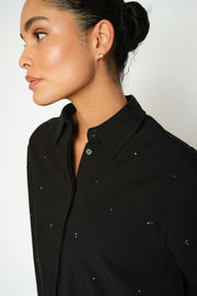 Rie Geri Shirt | Black | Skjorte fra Mos Mosh
