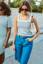 Cinda Shorts 206113 | Medium Blue Denim | Shorts fra Freequent