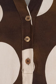 Cypress Dress | MarroneEZ552DB | Kjole fra Marta du Chateau