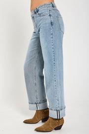 Midde Jeans 205346 | Light Blue Denim | Jeans fra Freequent