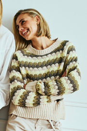 Nezzy Pullover 206304 | Moonbeam W. Morel | Strik fra Freequent