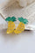 Pineapple Hair Clip | Yellow | Hårspænde fra By Timm