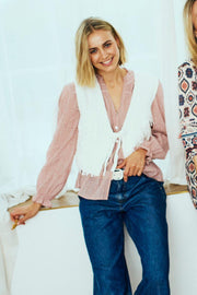 Helly Blouse 206314 | Moonbeam W. Baked Apple | Bluse fra Freequent