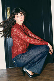 Dara Nippon Jeans Regular | Dark Blue | Jeans fra Mos Mosh