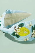 Dazzling Gem Lemon | Hellblau | Haarband von By Timm