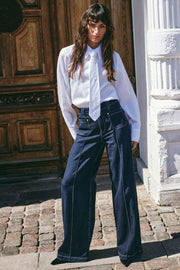 Colette Lyon JeansLong | Dark Blue | Jeans fra Mos Mosh
