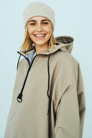 Mow Poncho 206743 | Silver Mink | Jakke fra Freequent